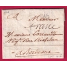 MARQUE FRANC DE PAU 1776 LENAIN N°6 INDICE 17 BASSES PYRENEES POUR BORDEAUX LETTRE COVER
