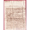 MARQUE FRANC DE PAU 1776 LENAIN N°6 INDICE 17 BASSES PYRENEES POUR BORDEAUX LETTRE COVER