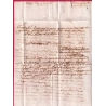 MARQUE FRANC DE PAU 1776 LENAIN N°6 INDICE 17 BASSES PYRENEES POUR BORDEAUX LETTRE COVER