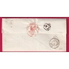 FRANCHISE CONSEILLER ETAT POLICE GENERALE DE L'EMPIRE 2EME ARRONDISSEMENT PARIS 1811 LETTRE COVER