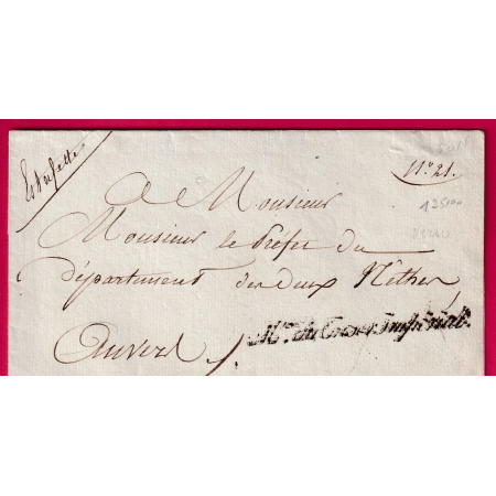 FRANCHISE MINISTERE DU TRESOR IMPERIAL POUR ANVERS BELGIQUE LETTRE COVER