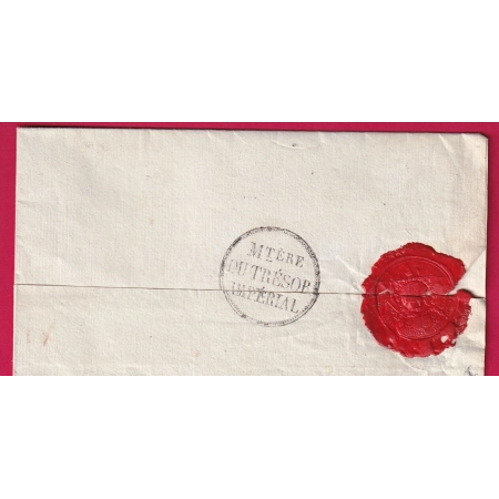 FRANCHISE MINISTERE DU TRESOR IMPERIAL POUR ANVERS BELGIQUE LETTRE COVER