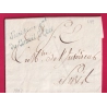 FRANCHISE SECRETAIRE GENERAL DU CONSEIL D'ETAT PARIS 1807 POUR PARIS LETTRE COVER