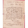 N°21 CAD TYPE 15 AIGUILLON LOT ET GARONNE 1863 POUR AIGUILLON LETTRE LOCALE COVER