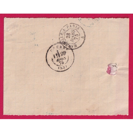 N°60 GC EN BLEU 3650 ST GILLES DU GARD CAD BLEU TYPE 16 POUR AUXERRE YONNE LETTRE COVER