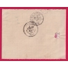 N°60 GC EN BLEU 3650 ST GILLES DU GARD CAD BLEU TYPE 16 POUR AUXERRE YONNE LETTRE COVER