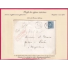 N°90 LE MANS SARTHE TAXE MANUSCRIT 45C MENTION POIDS 16 GRAMMES 2EME ECHELON DE POIDS LETTRE COVER