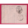 BELGIQUE N°30 TARIF FRONTALIER ARLON POUR CHARLEVILLE ARDENNES 1873 ENTREE BELGIQUE LONGWY LETTRE COVER