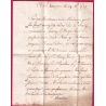 MARQUE MANUSCRIT MILITAIRE TROUPES DE BESANCON DOUBS 1727 POUR JUSSEY HAUTE SAONE LETTRE COVER