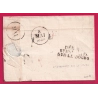 DEBOURSE DEB 24 ST HYPPOLYTE SUR LE DOUBS 1828 DEPART PARIS POUR ST HIPPOLYTE DU GARD INDICE 21 LETTRE COVER