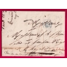 DEBOURSE DEB 24 ST HYPPOLYTE SUR LE DOUBS 1828 DEPART PARIS POUR ST HIPPOLYTE DU GARD INDICE 21 LETTRE COVER