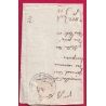 FRANCHISE DIRECTION GAL COMPTABILITE COMMUNES ET HOSPICES 1813 POUR CHAMBERY SAVOIE DPT DU MONT BLANC LETTRE COVER