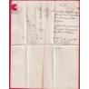FRANCHISE DIRECTION GAL COMPTABILITE COMMUNES ET HOSPICES 1813 POUR CHAMBERY SAVOIE DPT DU MONT BLANC LETTRE COVER