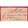 FRANCHISE MINISTRE DE LA MARINE ET DES COLONIES PARIS 1807 SIGNE DENIS LE MINISTRE BAYONNE BASSES PYRENEES LETTRE COVER