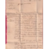 FRANCHISE MINISTRE DE LA MARINE ET DES COLONIES PARIS 1807 SIGNE DENIS LE MINISTRE BAYONNE BASSES PYRENEES LETTRE COVER