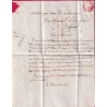 FRANCHISE CONSEILLER ETAT DROITS REUNIS PORT PAYE PARIS 1806 POUR ORLEANS LOIRET LETTRE COVER