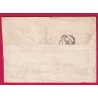 FRANCHISE LE CABINET DE L'EMPEREUR APRES LE DEPART POUR ORAN ALGERIE PUIS MARSEILLE 1860 LETTRE COVER