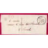 CAD TYPE 14 FUMEL LOT ET GARONNE CL TAXE LOCALE BOITE RURALE B POUR FUMEL LETTRE COVER