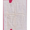 N°4 PC 1672 LAUZUN LOT ET GARONNE POUR BORDEAUX LETTRE COVER