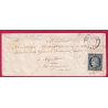 N°4 PC 1674 LAVARDAC LOT ET GARONNE POUR AIGUILLON LETTRE COVER
