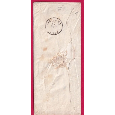 N°4 PC 1674 LAVARDAC LOT ET GARONNE POUR AIGUILLON LETTRE COVER