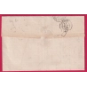 N°29 CAD GARE DE NIMES TYPE 15 POUR ROUEN SEINE INFERIEURE LETTRE COVER