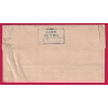 N°28 PC DU GC 2656 NICE ALPES MARITIMES POUR NICE CACHET DE GARE AU DOS LETTRE COVER