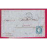 N°60B TYPE 2 GC 4327 LA VOULTE SUR RHONE ARDECHE OR DE CHARMES POUR LORIOL DROME LETTRE COVER
