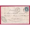 N°60 CONVOYEUR STATION AIGUES MORTES GARD INDICE 18 + CAD TYPE 17 GARE DE NIMES POUR MONTPELLIER HERAULT LETTRE COVER