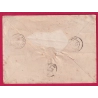 N°37 GC 3203 ROQUESTERON ALPES MARITIMES CAD TYPE 24 POUR GRASSE INDICE 19 LETTRE COVER