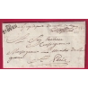 MARQUE 70 ST OYEN SAONE ET LOIRE FRANCHISE LE JUGE DE PAIX DE LUGNY POUR PARIS 1810 LETTRE COVER