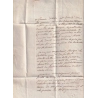 MARQUE 70 ST OYEN SAONE ET LOIRE FRANCHISE LE JUGE DE PAIX DE LUGNY POUR PARIS 1810 LETTRE COVER
