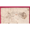MARQUE PURIFIEE A TOULON VAR DEPART ALGER ALGERIE 1840 POUR TREMOULIN LOIRE PUIS CLERMONT PUY DE DOME LETTRE COVER