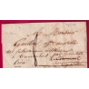 MARQUE PURIFIEE A TOULON VAR DEPART ALGER ALGERIE 1840 POUR TREMOULIN LOIRE PUIS CLERMONT PUY DE DOME LETTRE COVER