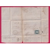 N°10 PC 47 ALLANCHE CANTAL POUR MURAT LETTRE COVER