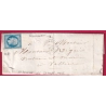 N°14 PC 3289 ST SULPICE LES CHAMPS CREUSE BOITE RURALE B CHAVANAT LETTRE COVER