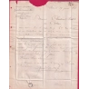 N°14 PARIS PETITE ETOILE 23MM POUR CATEAU NORD 1862 INDICE 18 LETTRE COVER