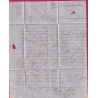 N°16 ORANGE SUR PAILLE BELLE NUANCE PC 1818 LYON RHONE POUR FLAVIAC ARDECHE LETTRE COVER