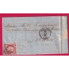 N°17A 3 VOISINS MAIS TOUCHE PC 441 BORDEAUX POUR ROUEN LETTRE COVER