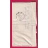 N°29 PC DU GC 309 BARBEZIEUX CHARENTE BOITE RURALE O CONDEON POUR BROSSAC LETTRE COVER
