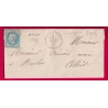 N°29 GC 1008 CHEVAGNES ALLIER OR LUSIGNY POUR MOULINS LETTRE COVER