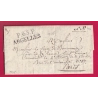 MARQUE P63P ARGELLES HAUTES PYRENEES 1826 POUR PARIS INDICE 15 LETTRE COVER