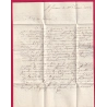 MARQUE P63P ARGELLES HAUTES PYRENEES 1826 POUR PARIS INDICE 15 LETTRE COVER