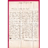 CURSIVE 11 LAISSAC AVEYRON CAD TYPE 13 RODEZ AVEYRON POUR SEVERAC 1841 LETTRE COVER