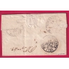 CURSIVE 63 MAUBOURGUET HAUTES PYRENEES T12 VIC EN BIGORE DECIME RURAL 1835 REEXPEDIEE GARD VENDEE INDICE 19 LETTRE COVER