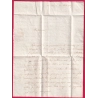 CAD TYPE 13 PERIGUEUX DORDOGNE BOITE RURALE C FAIX ?? DECIME RURAL POUR MONTPELLIER 1837 LETTRE COVER