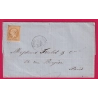 N°21 PARIS ETOILE 22 R DU HELDER POUR PARIS LETTRE COVER