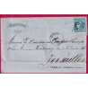 TENTATIVE ENTREE COMMUNE DE PARIS N°46 GC 3734 ST MALO ILLE ET VILAINE POUR VERSAILLES  LETTRE COVER