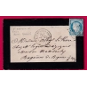 N°60 GC 6430 ST SAUVEUR LES BAINS HAUTES PYRENEES RARE INDICE 21 POUR BAGNERES DE BIGORRE LETTRE COVER