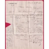 N°55 60 GC2046 LILLE NORD POUR MULHOUSE 1874 HAUT RHIN ALSACE LORRAINE ALLEMAGNE LETTRE COVER
